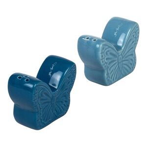 Dolly Parton Blue Butterfly Salt and Pepper Shakers